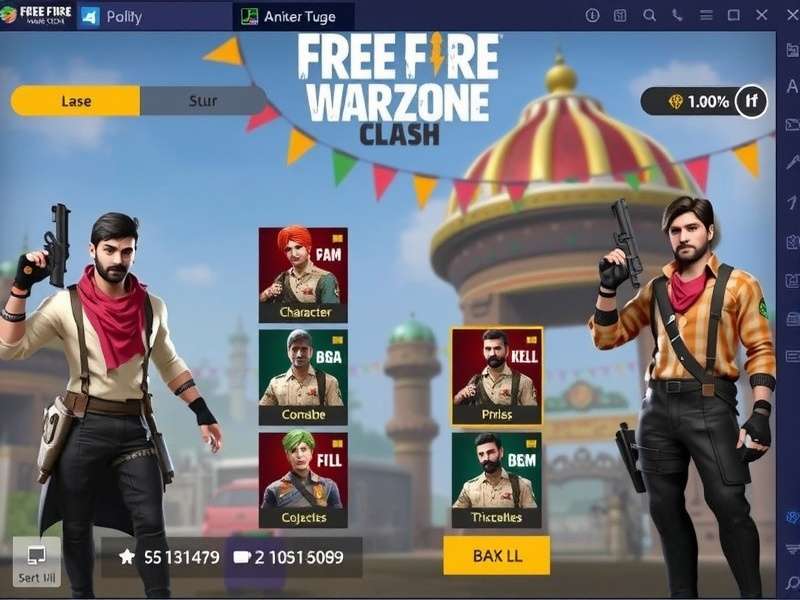 Free Fire Warzone Clash Indian Festival Event
