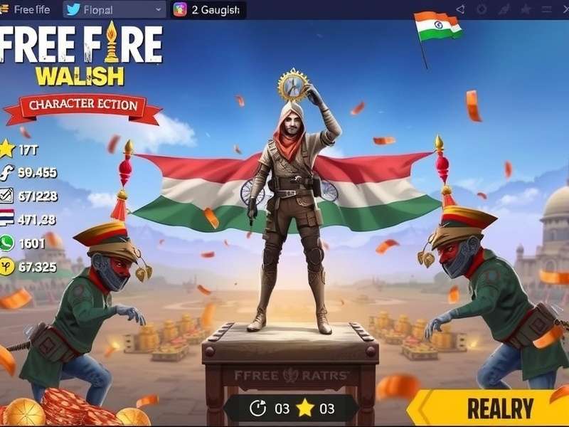 Free Fire Warzone Clash Character Selection