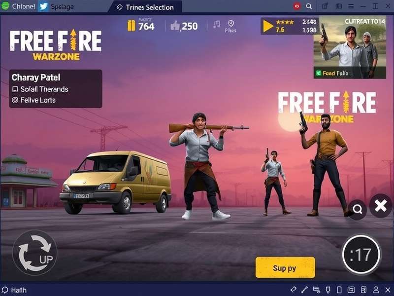 Free Fire Warzone Clash Gameplay